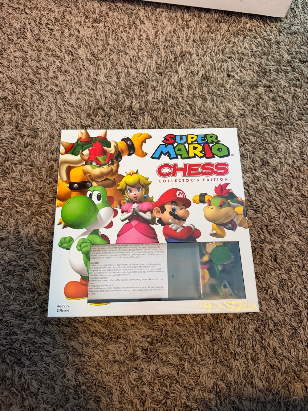 Super Mario chess set